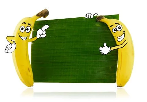 Banana cartoon characters Stock Illustration