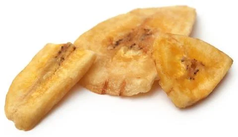 Banana chips Stock Photos