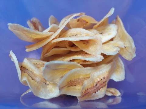 Banana chips Stock Photos