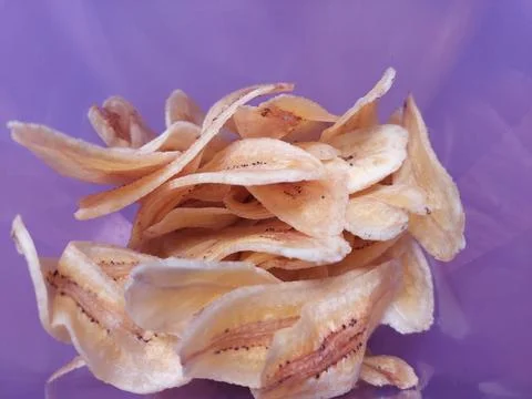 Banana chips Stock Photos