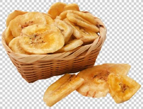 Banana chips Stock Photos