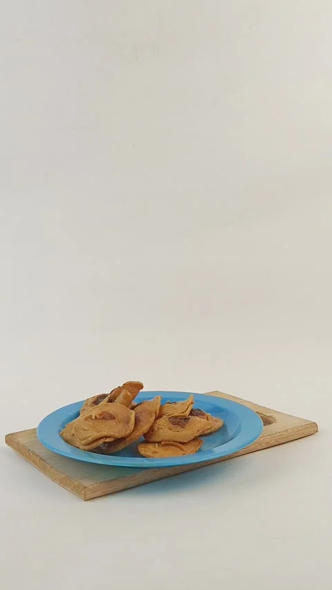 Banana chips snack Stock Footage 322594347