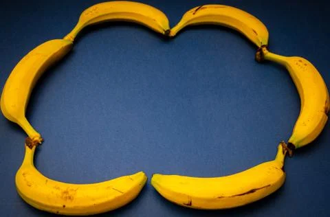 Banana circle 스톡 사진