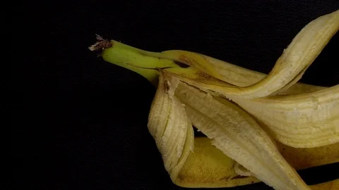 Banana close up background. Video stock 74765032