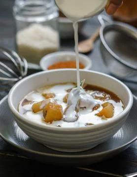 Banana Compote 写真素材