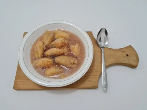 Banana compote Stock Photos