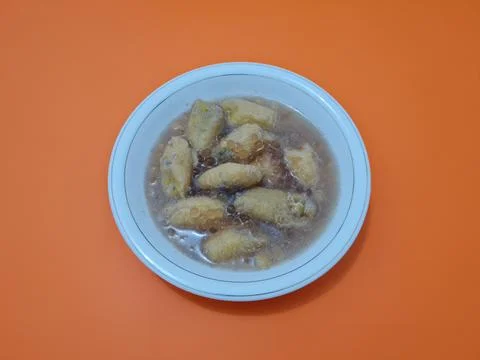 Banana compote Stock Photos