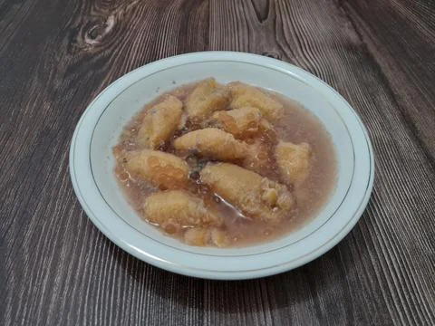 Banana compote Stock Photos