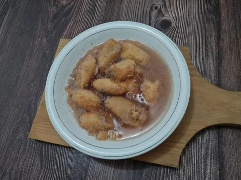 Banana compote Stock Photos