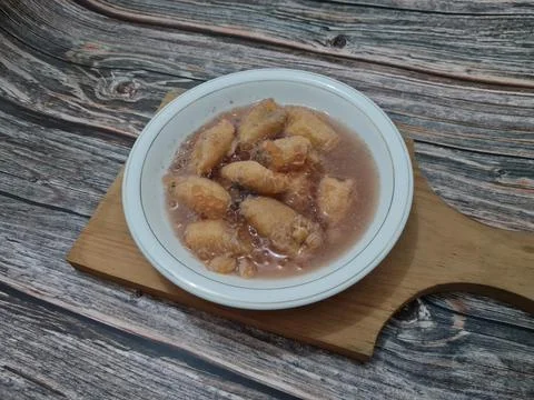 Banana compote Foto stock
