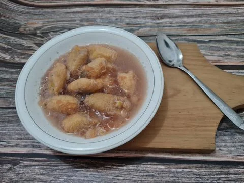 Banana compote Stock Photos