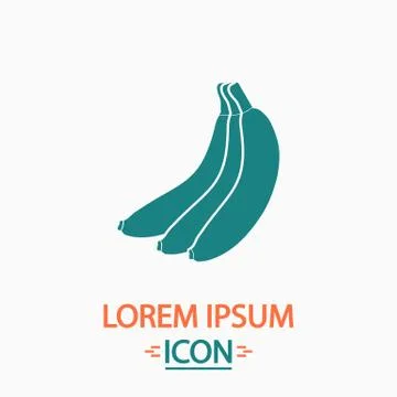 Banana computer symbol Stock-Illustration