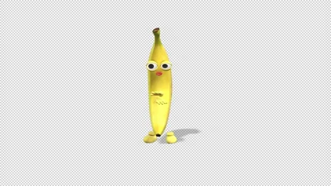 Banana dance Video stock 205976138