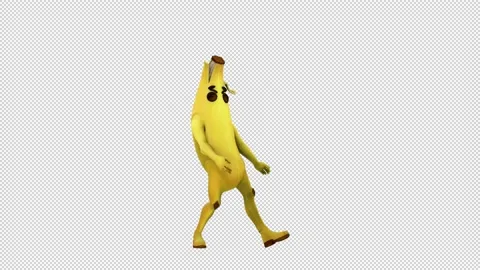 Banana Dancing Looped Stock Footage 165428339