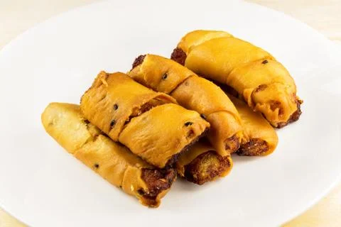 Banana fried Stock Photos