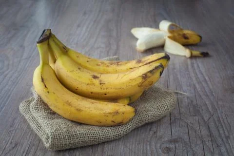 Banana fruit Stock Photos
