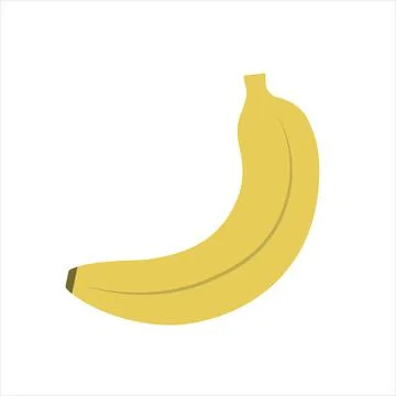 Banana fruit vector illustration flat style Stock Illustration