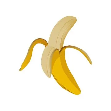 Banana Fruit Vector Illustration. Stock Illustration
