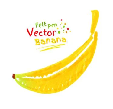 Banana Stock Illustration