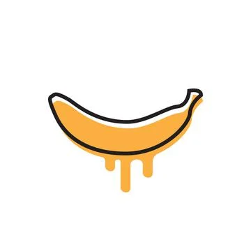 Banana logo Stock Illustration