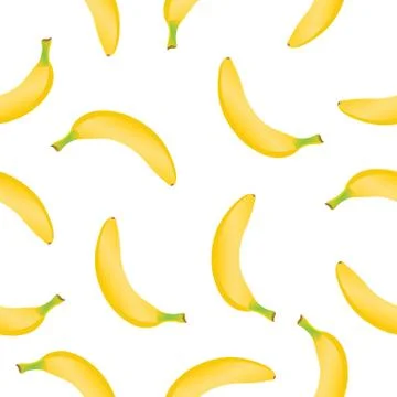 Banana Pattern Illustrazione stock