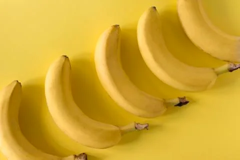 Banana pattern Foto stock