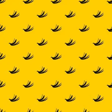 Banana peel pattern vector Stockillustratie