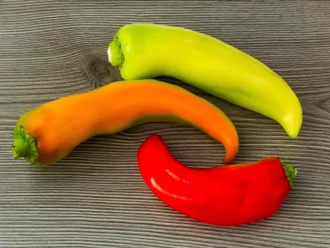 Banana  peppers Stock Photos