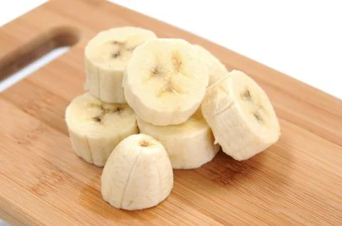 Banana slice Stock Photos