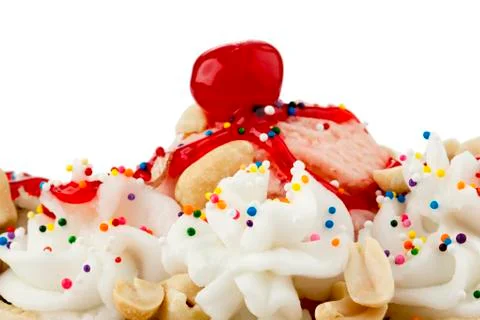 Banana split Stock Photos