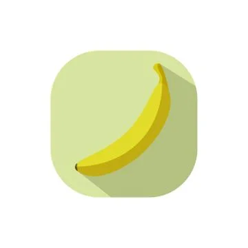 Banana vector flat design Stock Illustration