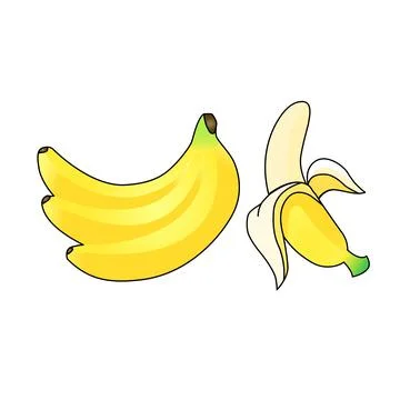 Banana Vector Stock Illustration