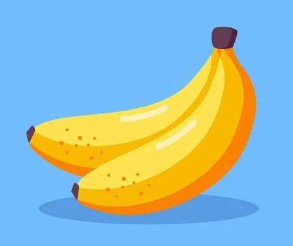 Banana vector illustration. Stock Illustration