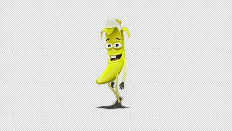 Banana walk 库存影片 163283442
