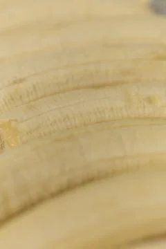 Bananas arranged in a kitchen setting highlighting the organic quality of t.. Stock Photos