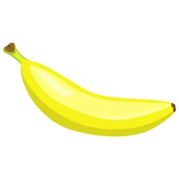 Bananas in flat style. Vector illustration isolated on white background Stock Illustration