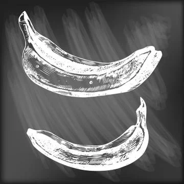 Bananas Stock Illustration