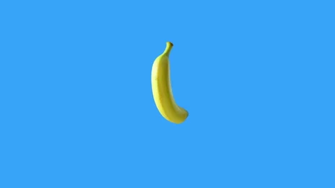 Bananas in loop spinning motion Stock Footage 152462141