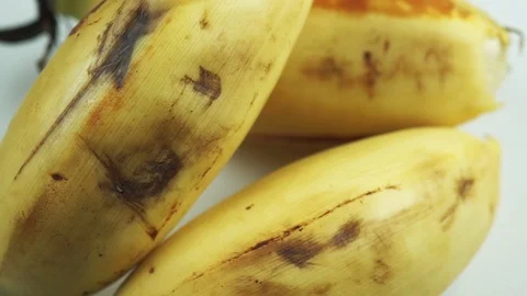 Bananas Macro Footage Stock Footage 104032031