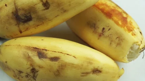 Bananas Macro Footage Stock Footage 104032045