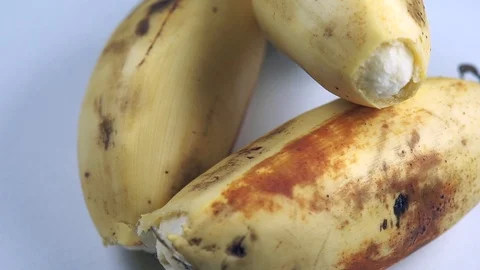 Bananas Macro Footage Stock Footage 104032280