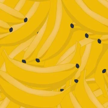 Bananas vector illustration. Stock Illustration