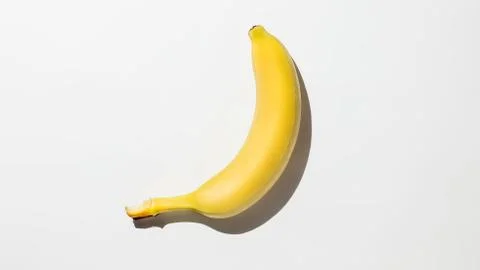 Bananas on white background isolate Stock Photos