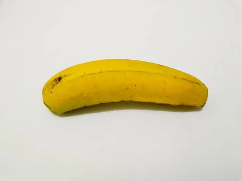 Bananas on the white background Foto stock