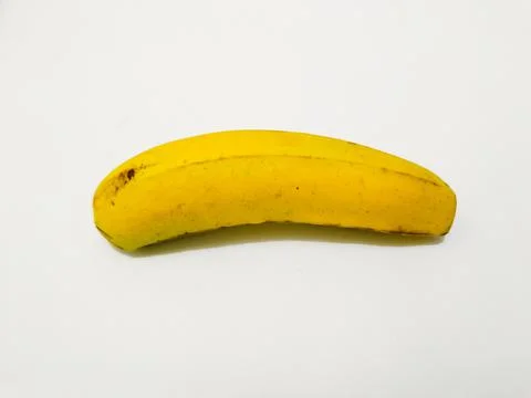 Bananas on the white background Stock Photos