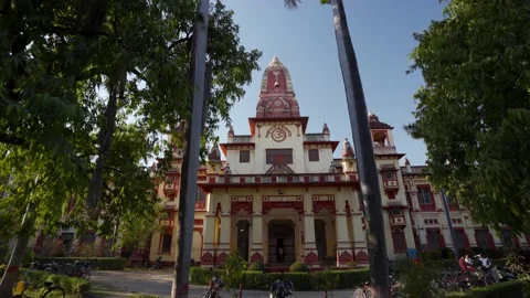 Banaras Hindu University, BHU Varanasi, ... | Stock Video | Pond5