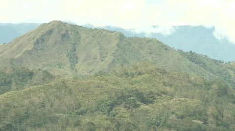 Banaue mountains 1 Stock Footage 510892