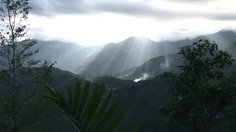 Banaue mountains     Stock Footage 517667