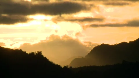Banaue sunset 5 스톡 동영상 511300