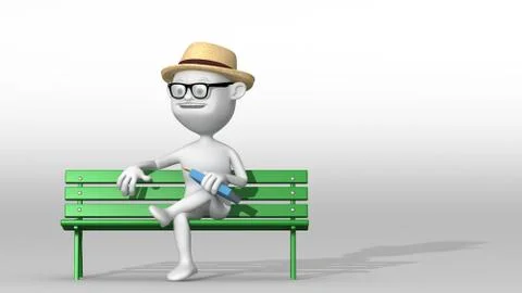 Banca wht Illustrazione stock